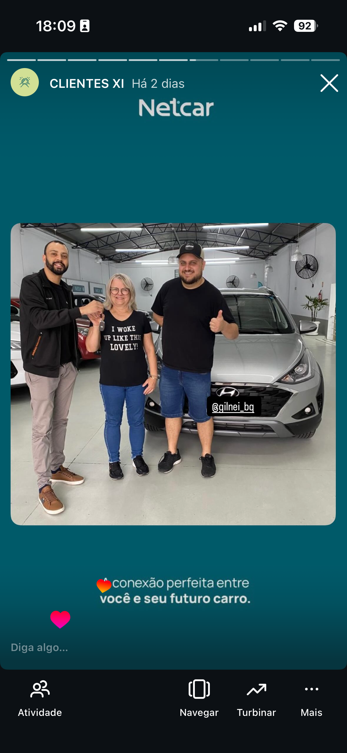 Entrega de carro na Netcar em Esteio — Registro de entrega em 21/08/2025