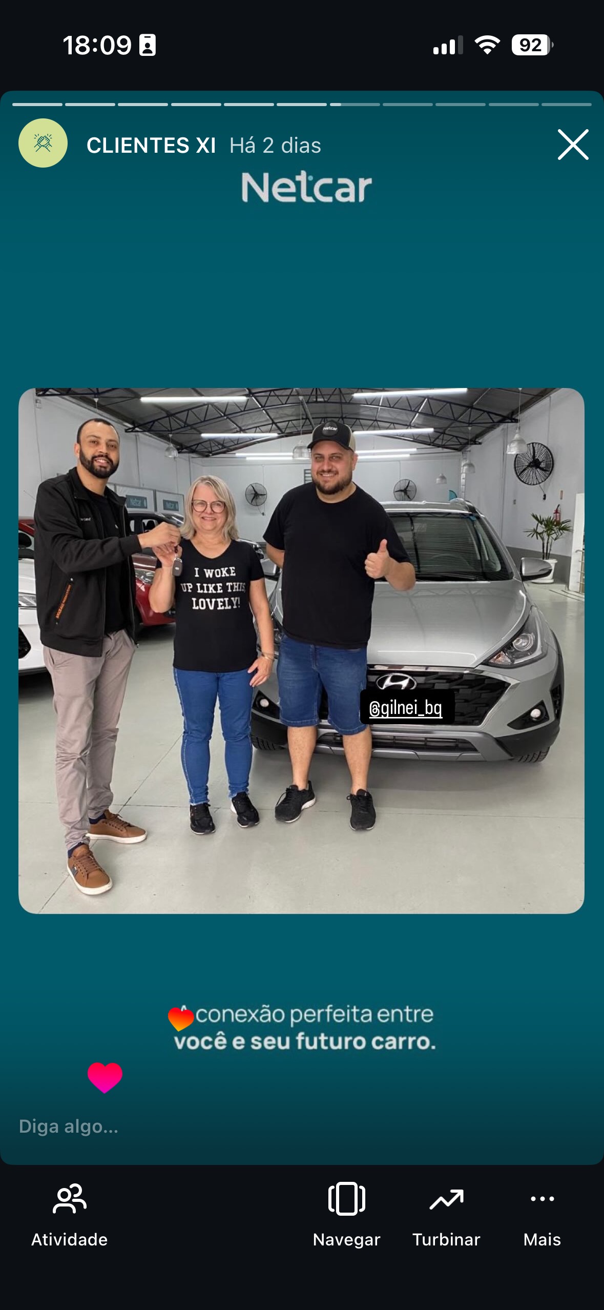 Entrega de carro na Netcar em Esteio — Registro de entrega em 22/08/2025